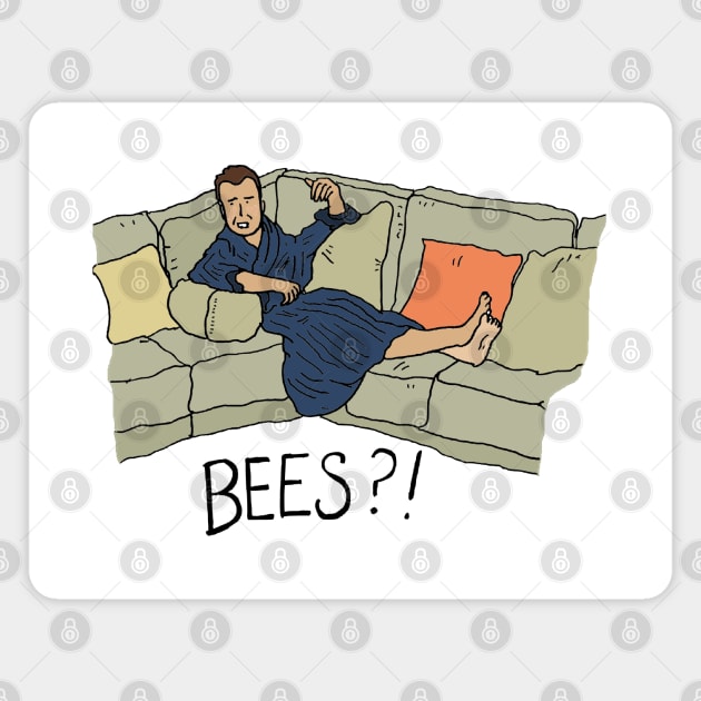 Arrested Development Gob Bees Magnet by JennyGreneIllustration